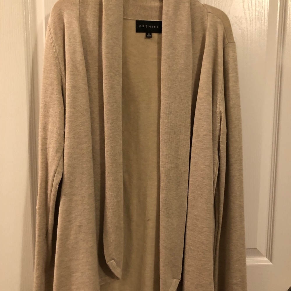 M Open Front Cardigan